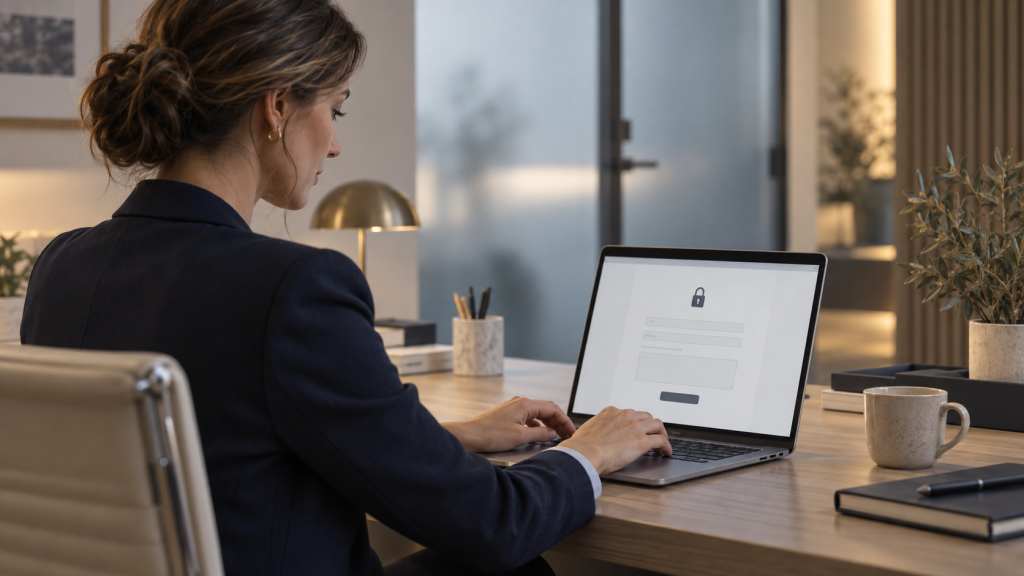 Profesional utiliza un formulario digital de comunicación confidencial | GSM&B