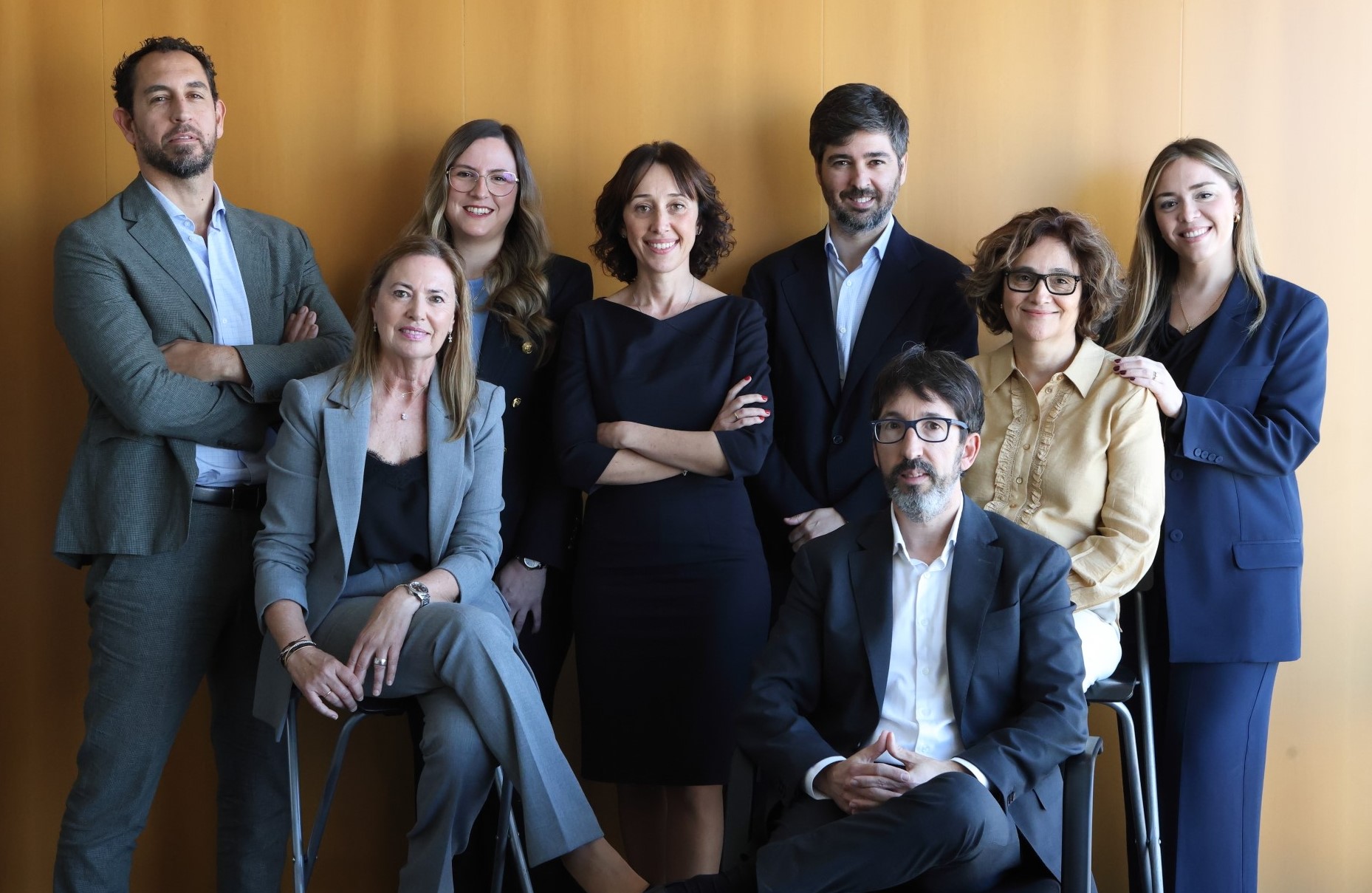 Socios responsables de GSM&B: Sergio Iglesias, Conchi Martínez, Melania Alarcón, Laura Vicente, José Gómez, Manuel Gabaldón, Asunción Marcos, Alba Navarro